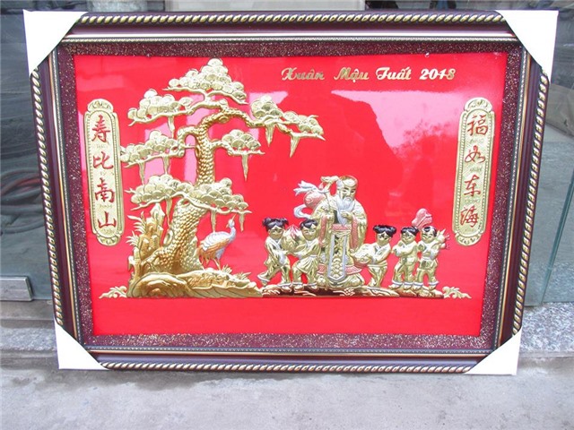 Mẫu tranh mừng thọ đẹp nhất giá rẻ nhất tại Hà Nội