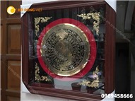 Tranh trống đồng quà tặng, mặt trống lưu niệm bản đồ Việt Nam
