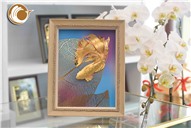 Tranh vàng 24k tranh cá vàng, quà tặng Tết 2020 ý nghĩa